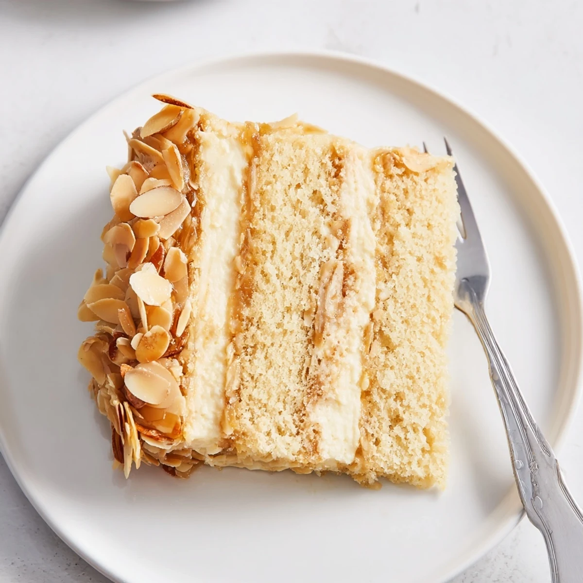 Bienenstich klassisch Mandel Vanille