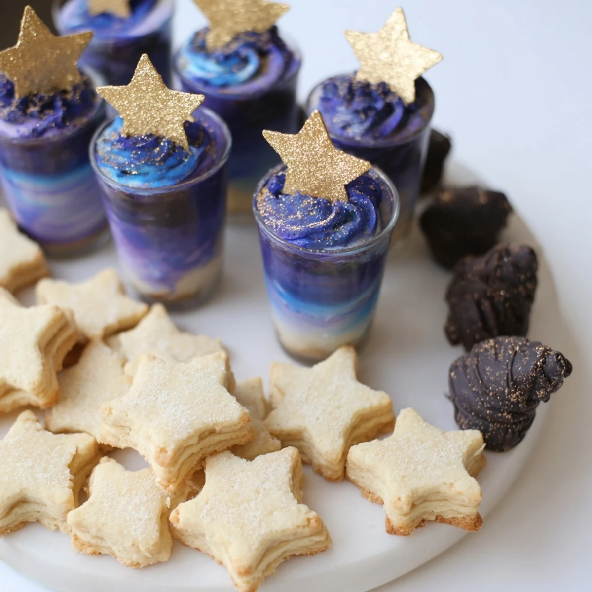 This Stargazers Dessert Platter offers a delightful mix of textures and flavors, perfect for sharing.