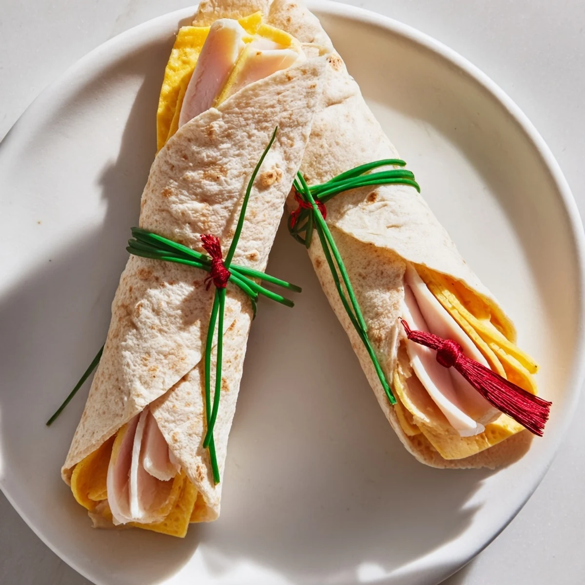 Festive Graduation Cap Diploma Snack Wraps arranged on a platter ready for a graduation party, looking delicious.