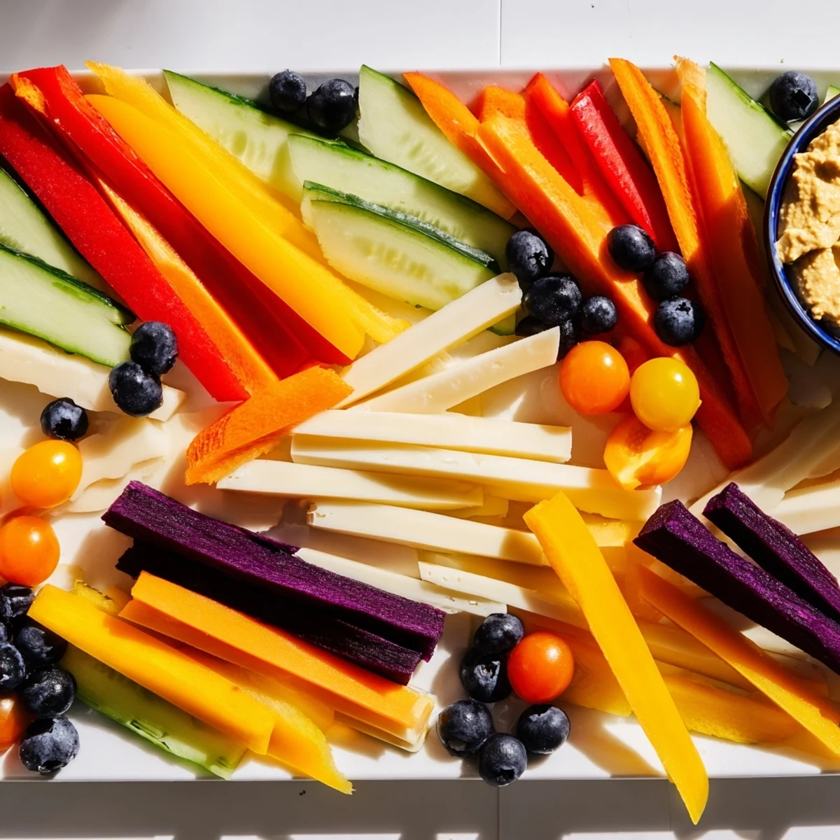 A visually stunning Zig-Zag Lightning Strike recipe with colorful veggies and crunchy chips awaits.