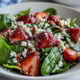 Baby Spinach Strawberry Salad