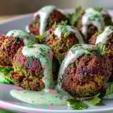Knusprige Falafel grüne Tahini