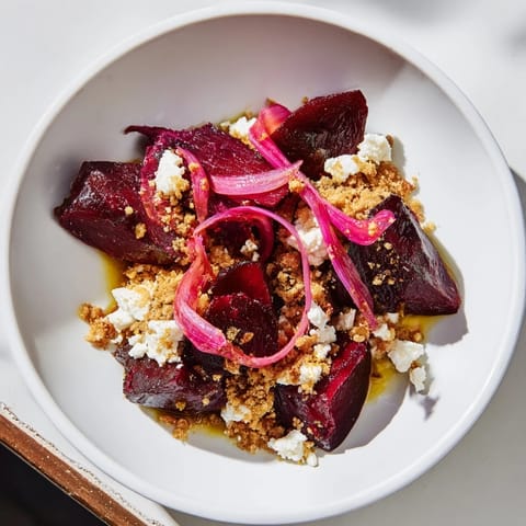 Warmer Rüben Kümmel Salat