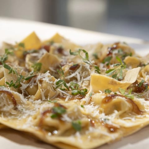 Maultaschen Fladenbrot Genuss