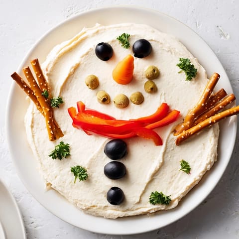 Cremeiger Schneemann Dip