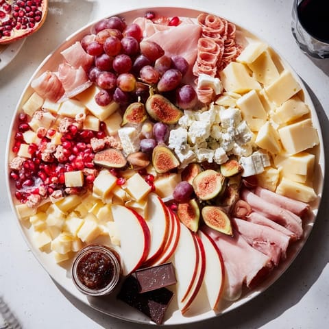 Festliche Weihnachtsplatte Sterne