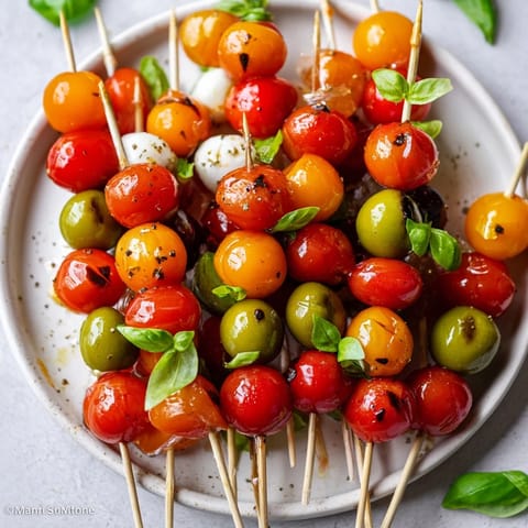 Christmas Lights Olive Tomato