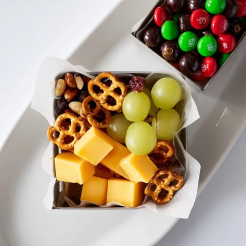 Weihnachtlicher Snackturm