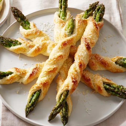 Sternförmige Spargel Bundeln