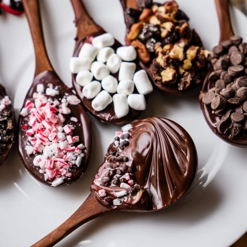 Hot Chocolate Spoon Toppings