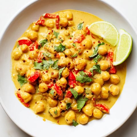 Kichererbsen Curry Eintopf leicht