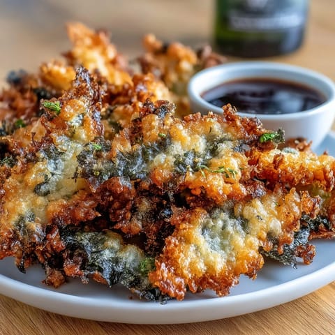 Knusprige Seaweed Tempura