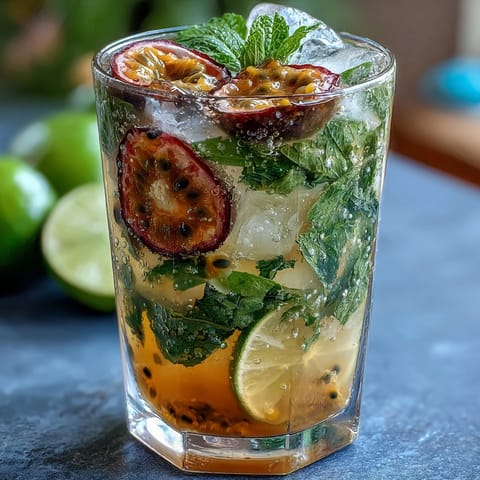 Passionsfrucht Mojito frisch