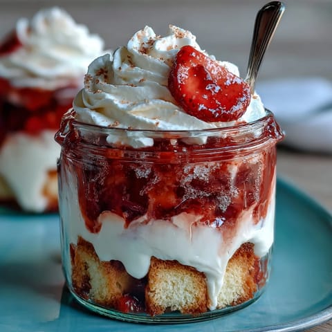 Erdbeer Shortcake in Gläsern #362