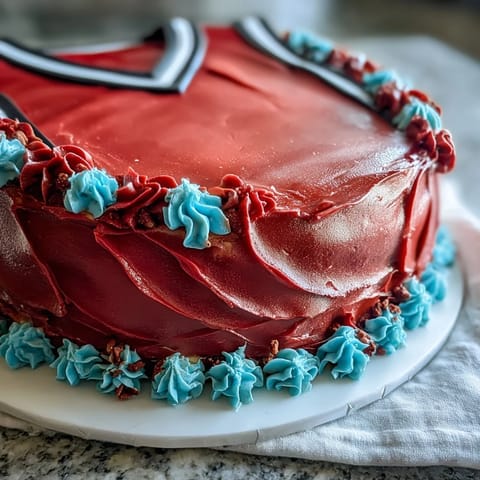 Graduation Sports Jersey Cake