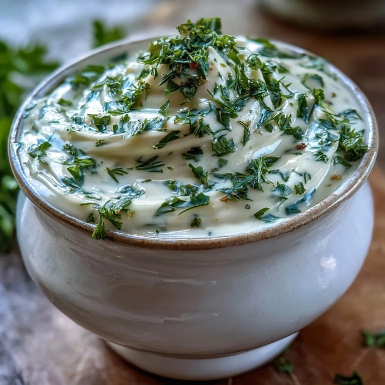 Warme Cremige Sellerie-Kräutersuppe mit blendender Optik, fein püriert und würzig, garniert mit gehackten Kräutern auf hellrandigem Teller.