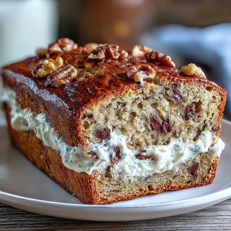 3. Köstliches Bananenbrot mit griechischem Joghurt und dunklen Schokoladenstückchen, ideal für Fitness-Liebhaber.