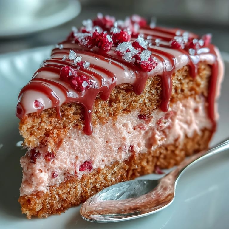 Perfekter Rosé-Samtkuchen für Hochzeitsfeiern, wunderschön mit schickem goldenen Glanz überzogen.